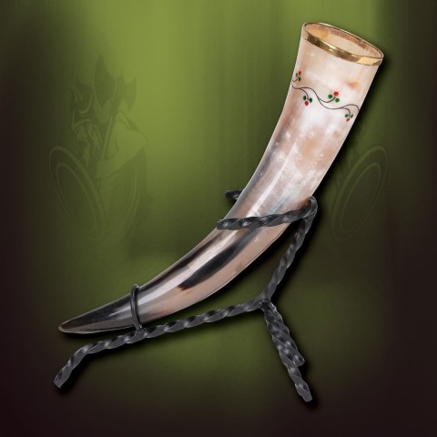 TWISTED IRON HORN STAND